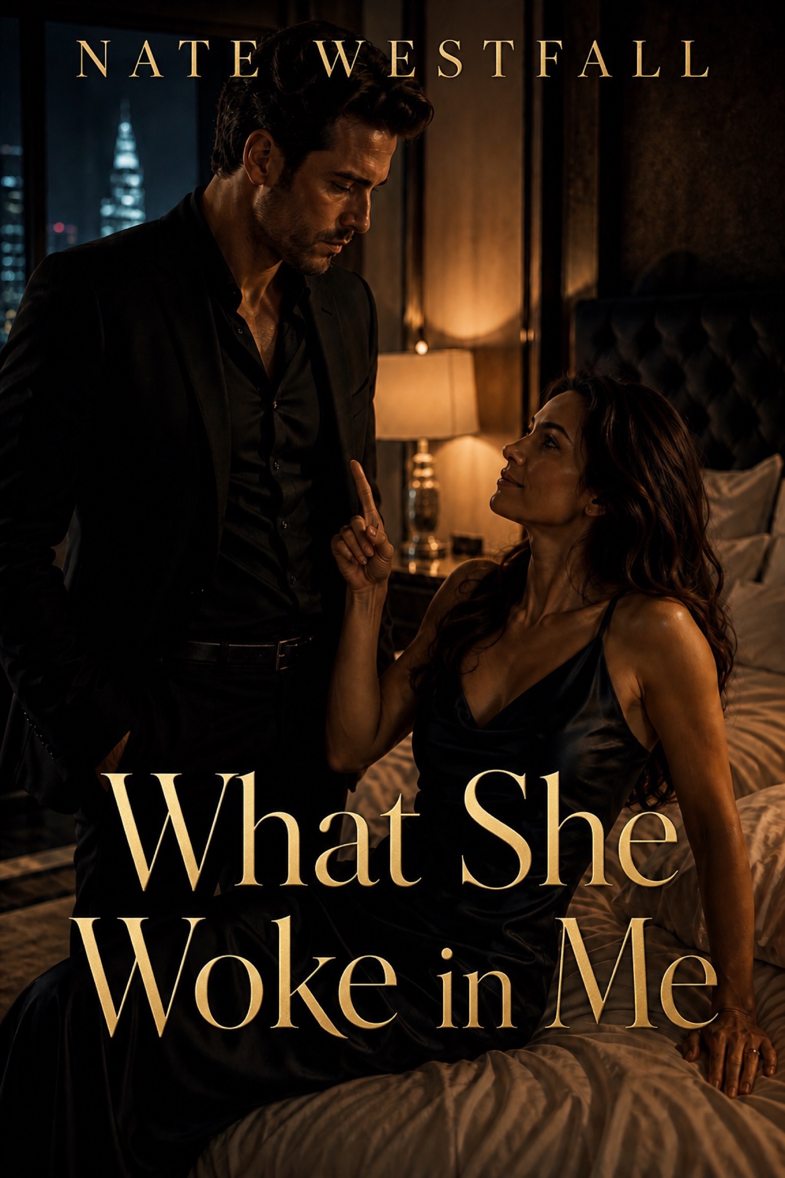 Cover of What She Woke in Me by Nate Westfall